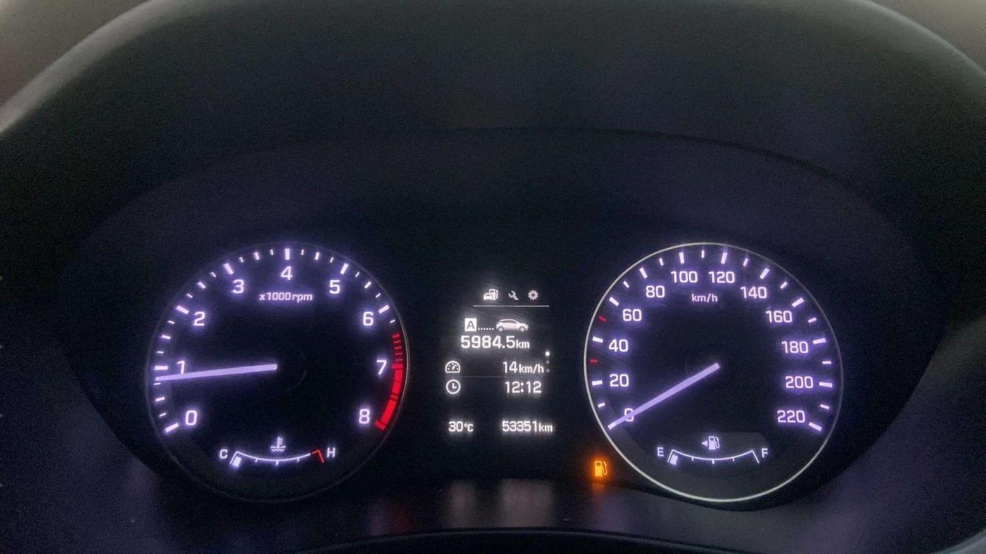 2015 Hyundai Elite i20 ASTA 1.2, Petrol, Manual, 53,337 km, Odometer Image