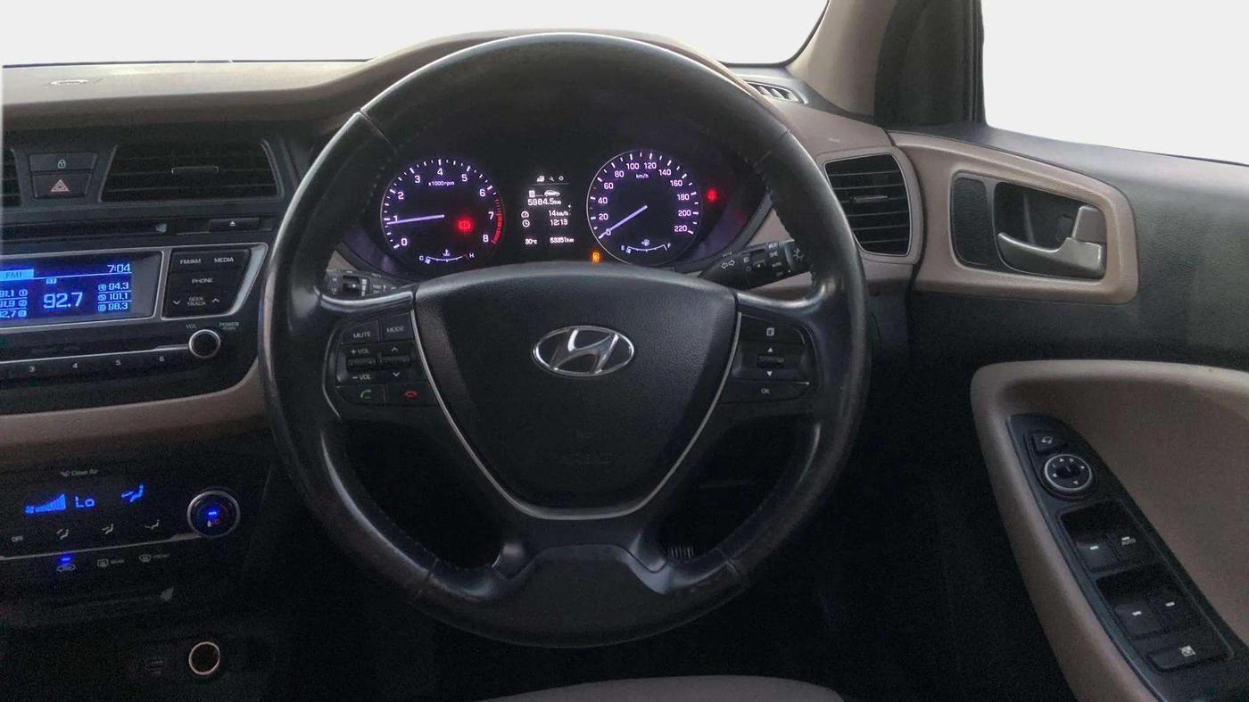 2015 Hyundai Elite i20 ASTA 1.2, Petrol, Manual, 53,337 km, Steering Wheel Close Up