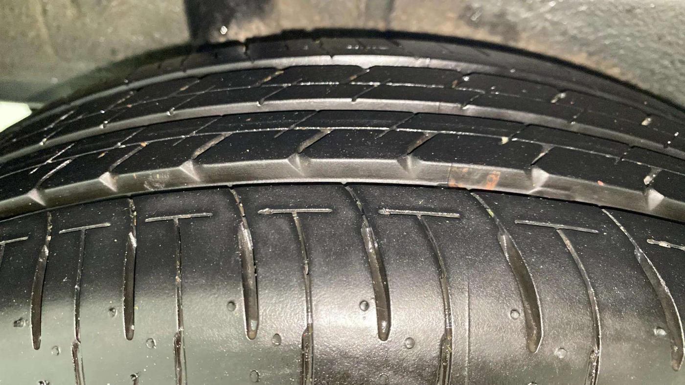 2024 Maruti IGNIS ZETA 1.2 AMT, Petrol, Automatic, 4,787 km, Right Rear Tyre Tread