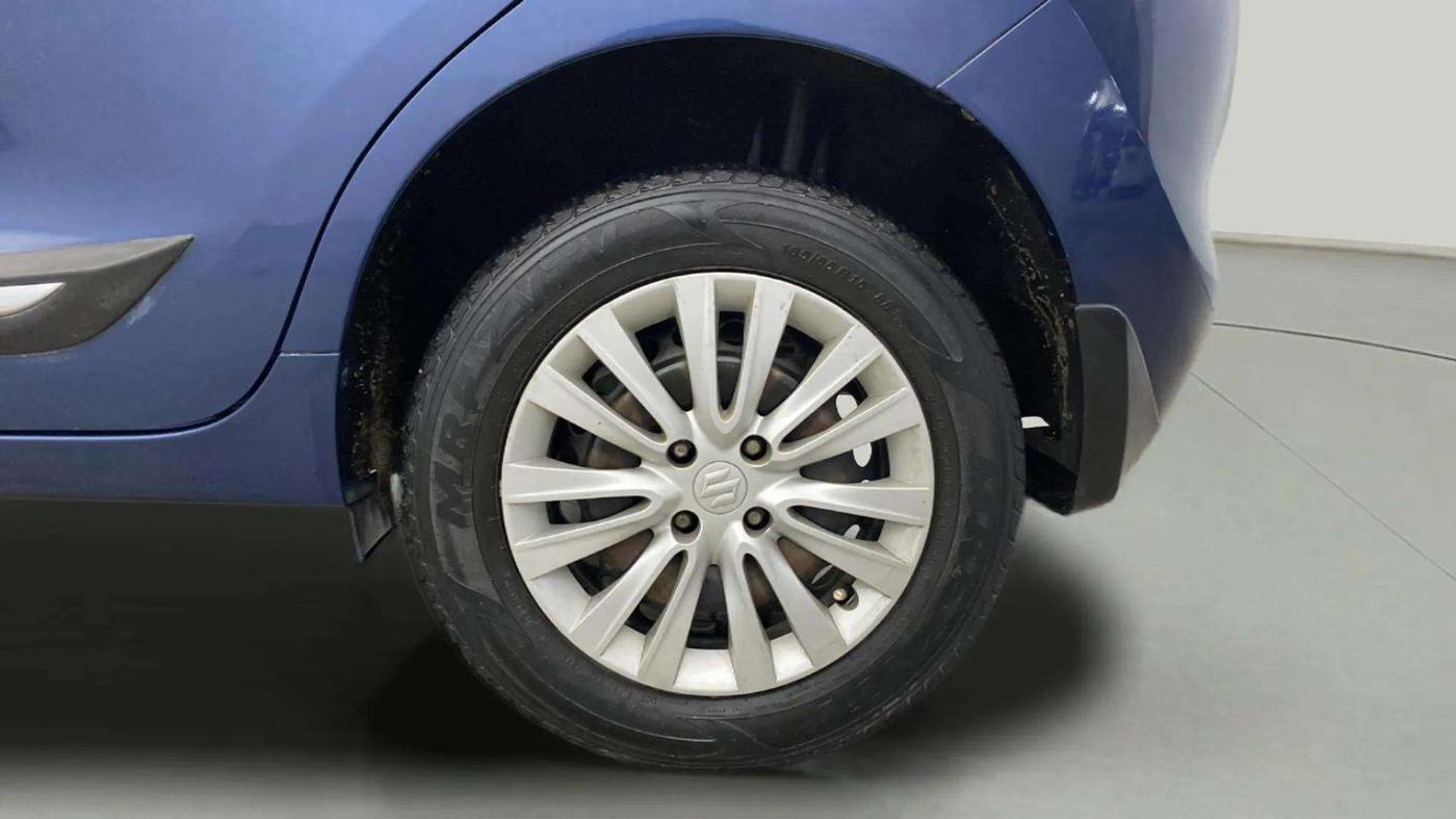 2018 Maruti Baleno DELTA PETROL 1.2, Petrol, Manual, 65,873 km, Left Rear Wheel
