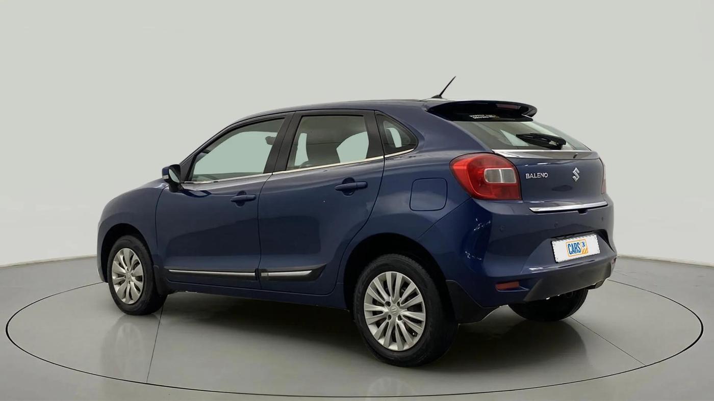 2018 Maruti Baleno DELTA PETROL 1.2, Petrol, Manual, 65,873 km, Left Back Diagonal