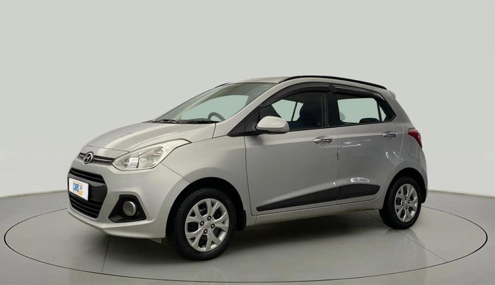 2013 Hyundai Grand i10 SPORTZ 1.2 KAPPA VTVT, Petrol, Manual, 27,840 km, Left Front Diagonal