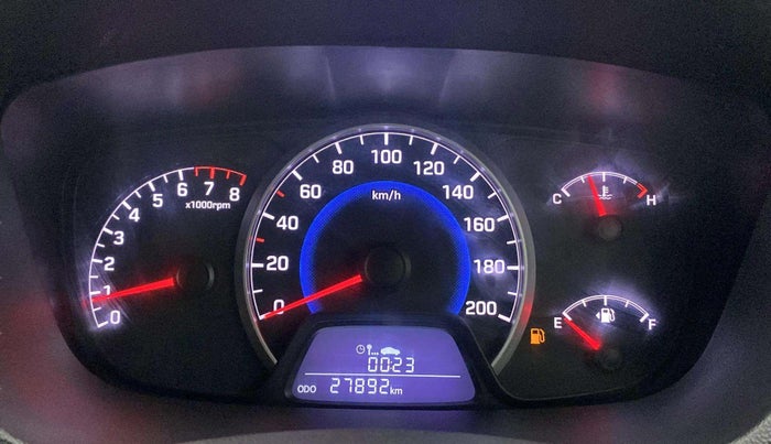 2013 Hyundai Grand i10 SPORTZ 1.2 KAPPA VTVT, Petrol, Manual, 27,840 km, Odometer Image