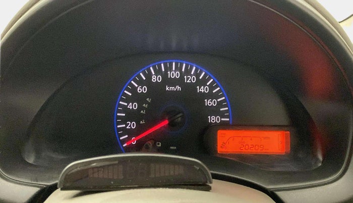 2015 Datsun Go T, Petrol, Manual, 20,168 km, Odometer Image