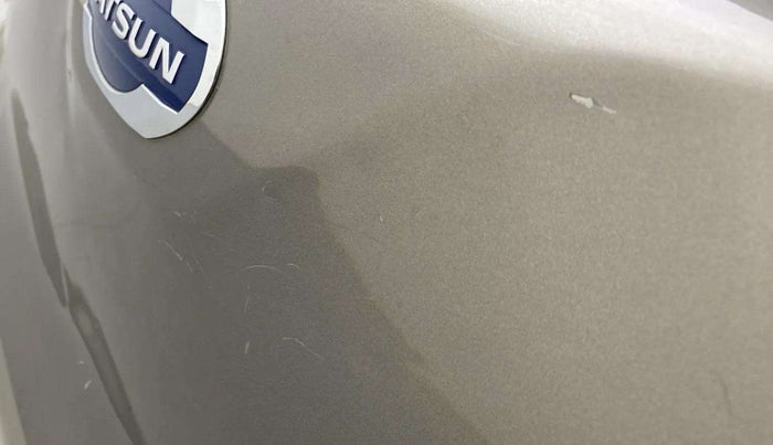 2015 Datsun Go T, Petrol, Manual, 20,168 km, Dicky (Boot door) - Slightly dented
