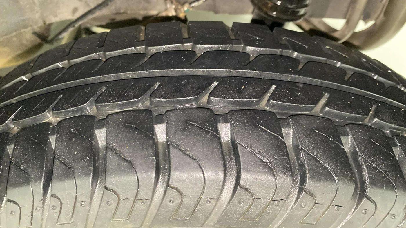 2015 Datsun Go T, Petrol, Manual, 20,220 km, Left Rear Tyre Tread