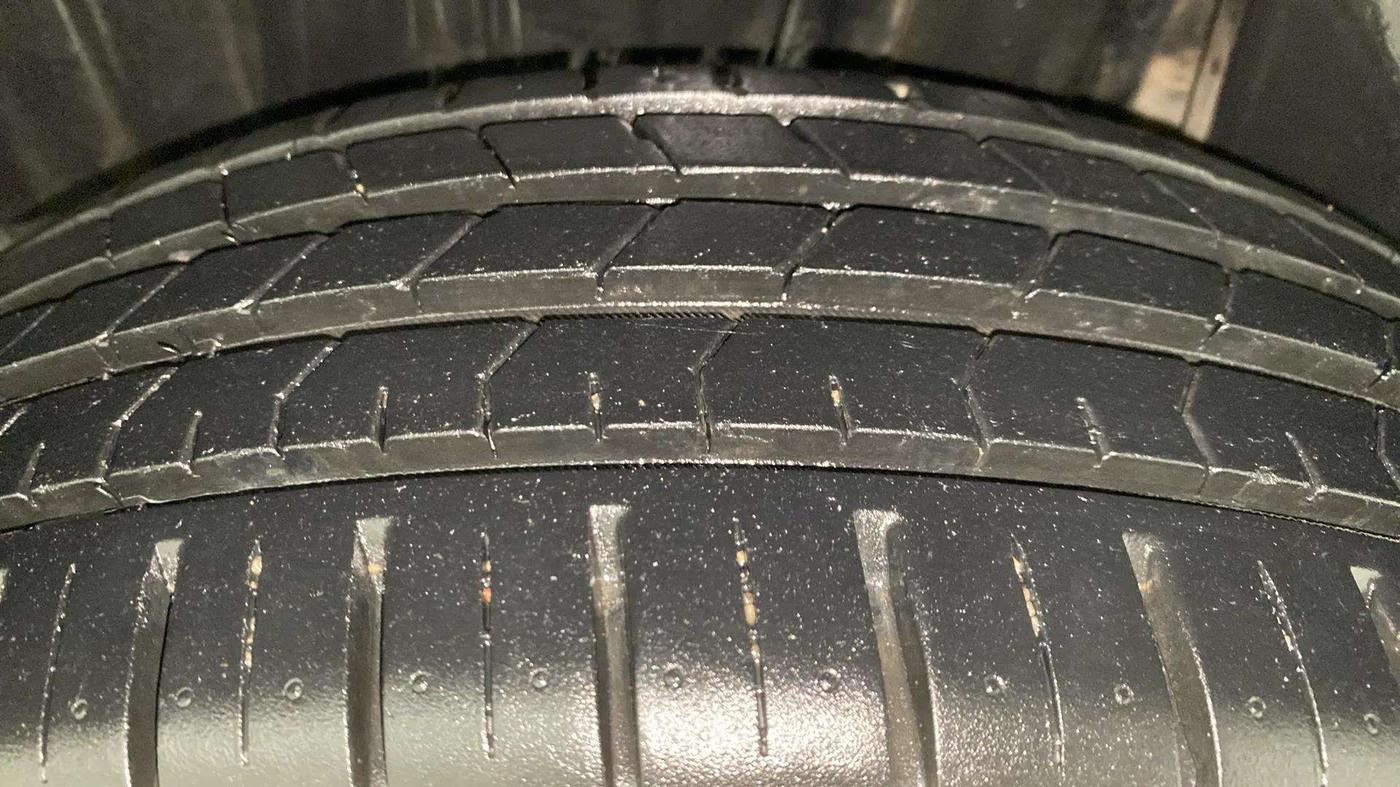 2022 Toyota Glanza G, Petrol, Manual, 22,431 km, Left Rear Tyre Tread