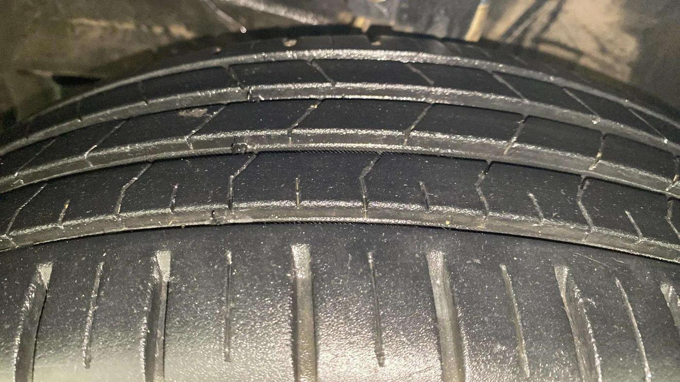 2022 Toyota Glanza G, Petrol, Manual, 22,431 km, Left Front Tyre Tread