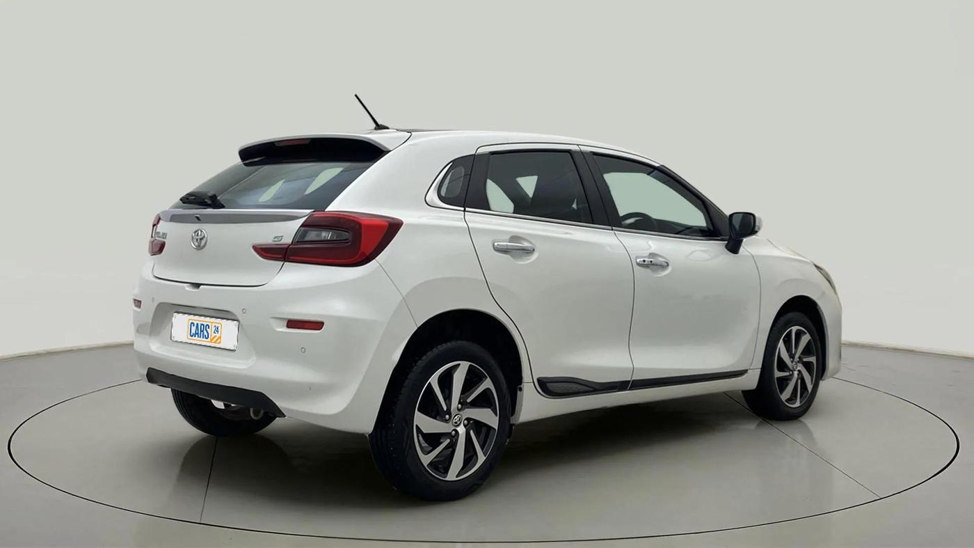 2022 Toyota Glanza G, Petrol, Manual, 22,431 km, Right Back Diagonal