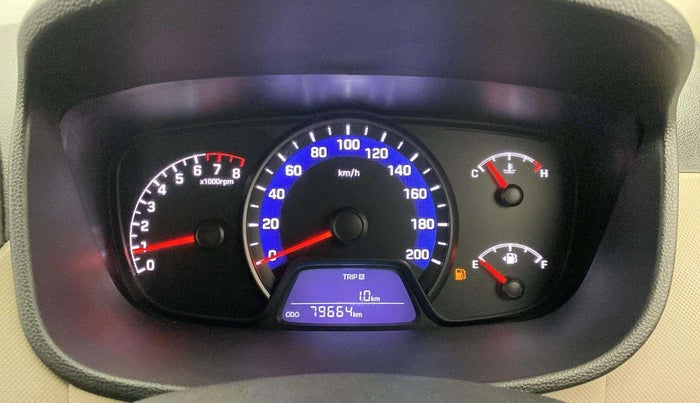 2015 Hyundai Xcent S 1.2, Petrol, Manual, 79,650 km, Odometer Image