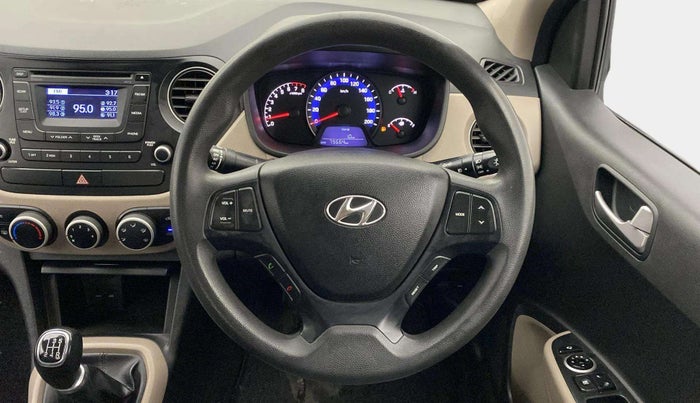 2015 Hyundai Xcent S 1.2, Petrol, Manual, 79,650 km, Steering Wheel Close Up