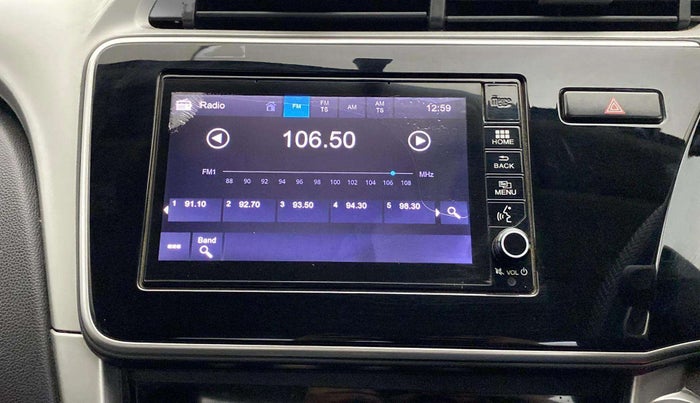 2019 Honda City 1.5L I-VTEC V MT, Petrol, Manual, 72,632 km, Infotainment system - GPS Card missing