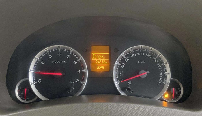 2016 Maruti Ertiga VXI, Petrol, Manual, 74,280 km, Odometer Image