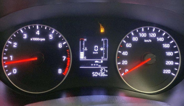 2020 Hyundai Elite i20 SPORTZ PLUS 1.2, Petrol, Manual, 50,413 km, Odometer Image