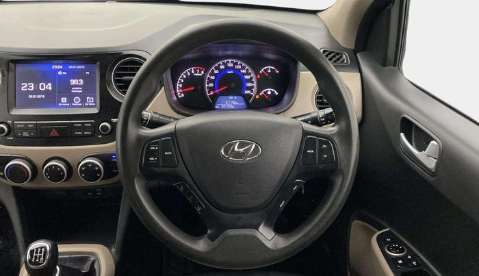 2020 Hyundai Grand i10 SPORTZ 1.2 KAPPA VTVT, Petrol, Manual, 30,765 km, Steering Wheel Close Up