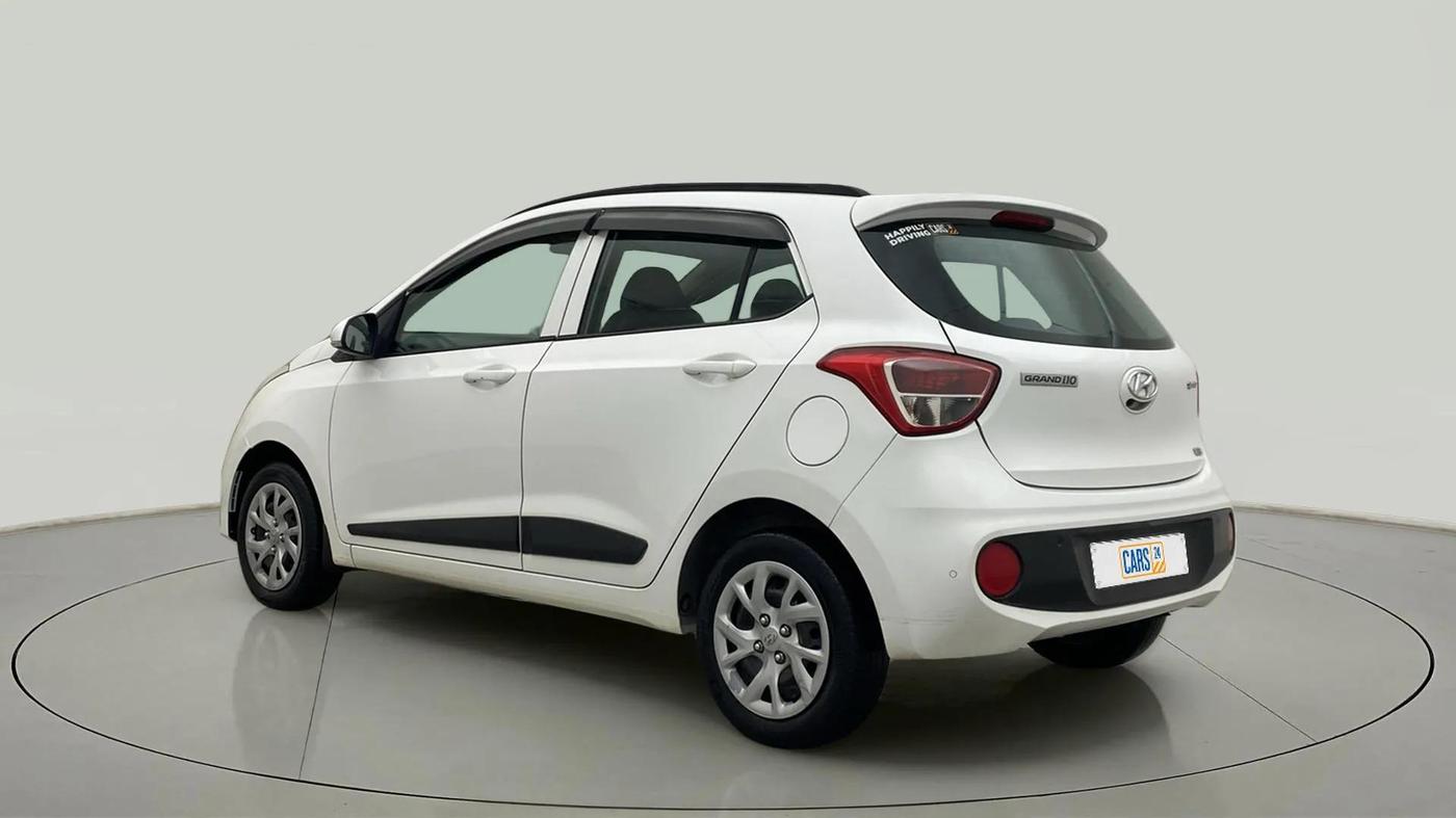 2020 Hyundai Grand i10 SPORTZ 1.2 KAPPA VTVT, Petrol, Manual, 30,765 km, Left Back Diagonal