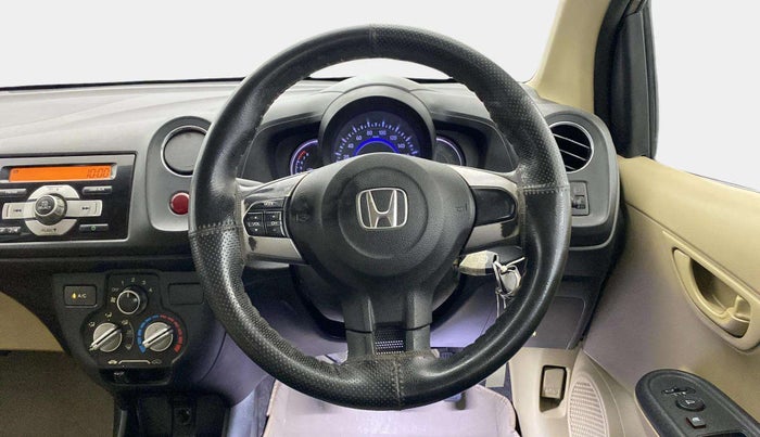 2015 Honda Amaze 1.2L I-VTEC S, Petrol, Manual, 69,089 km, Steering Wheel Close Up