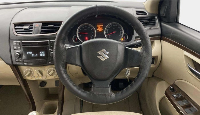 2013 Maruti Swift Dzire VXI, Petrol, Manual, 61,944 km, Steering Wheel Close Up