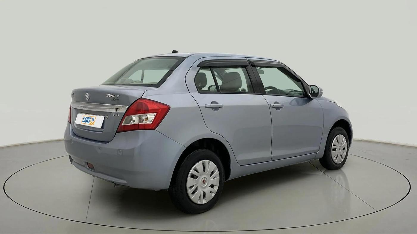 2013 Maruti Swift Dzire VXI, Petrol, Manual, 62,207 km, Right Back Diagonal