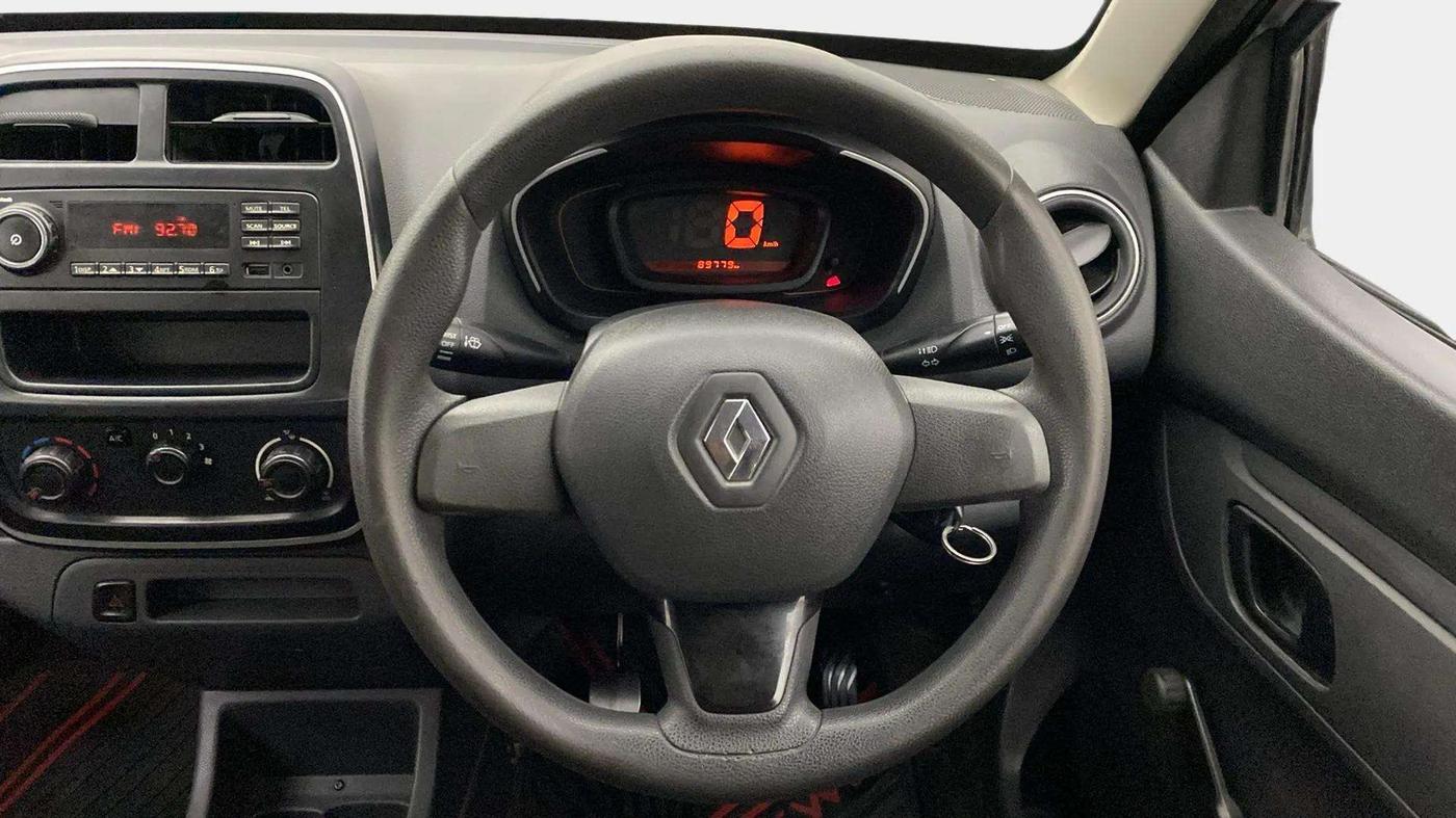 2016 Renault Kwid RXL, Petrol, Manual, 89,998 km, Steering Wheel Close Up