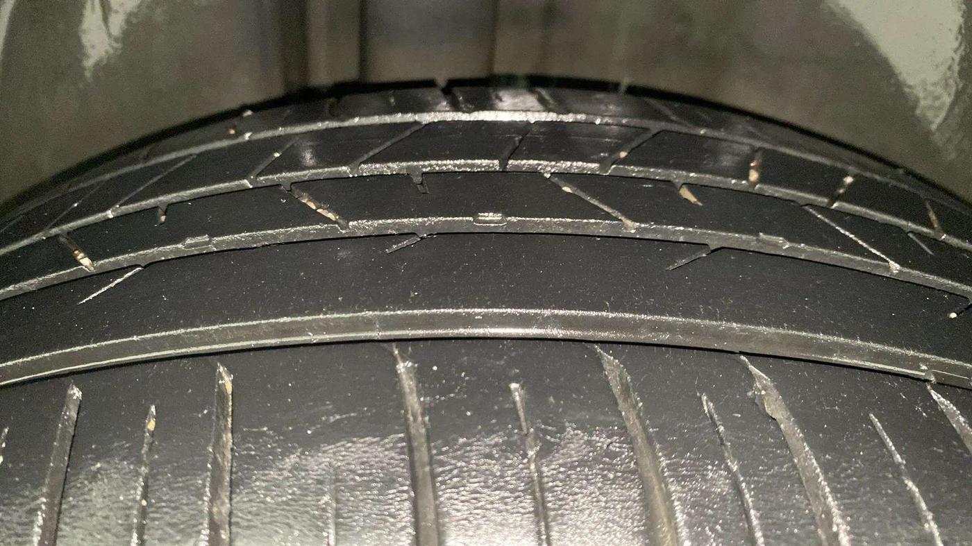 2021 Skoda Rapid STYLE AT TSI, Petrol, Automatic, 80,344 km, Right Rear Tyre Tread