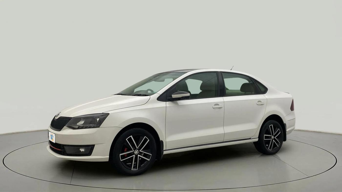 2021 Skoda Rapid STYLE AT TSI, Petrol, Automatic, 80,344 km, Left Front Diagonal