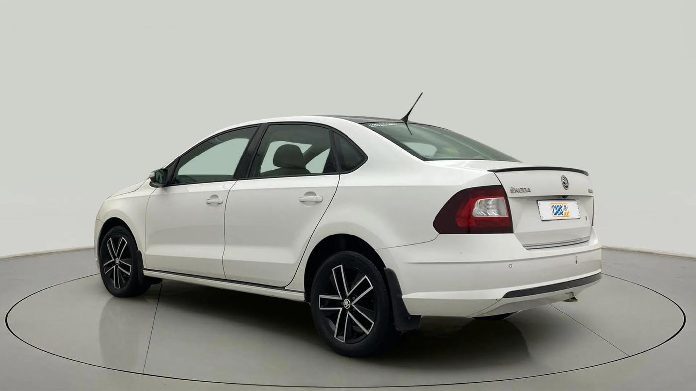 2021 Skoda Rapid STYLE AT TSI, Petrol, Automatic, 80,344 km, Left Back Diagonal