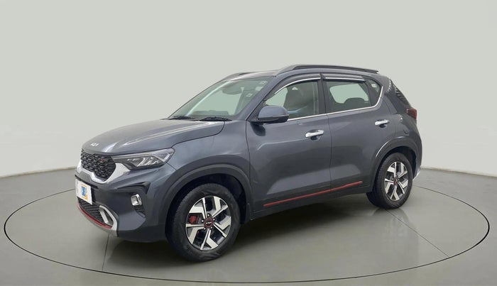 2021 KIA SONET GTX PLUS 1.0 IMT, Petrol, Manual, 28,219 km, Left Front Diagonal