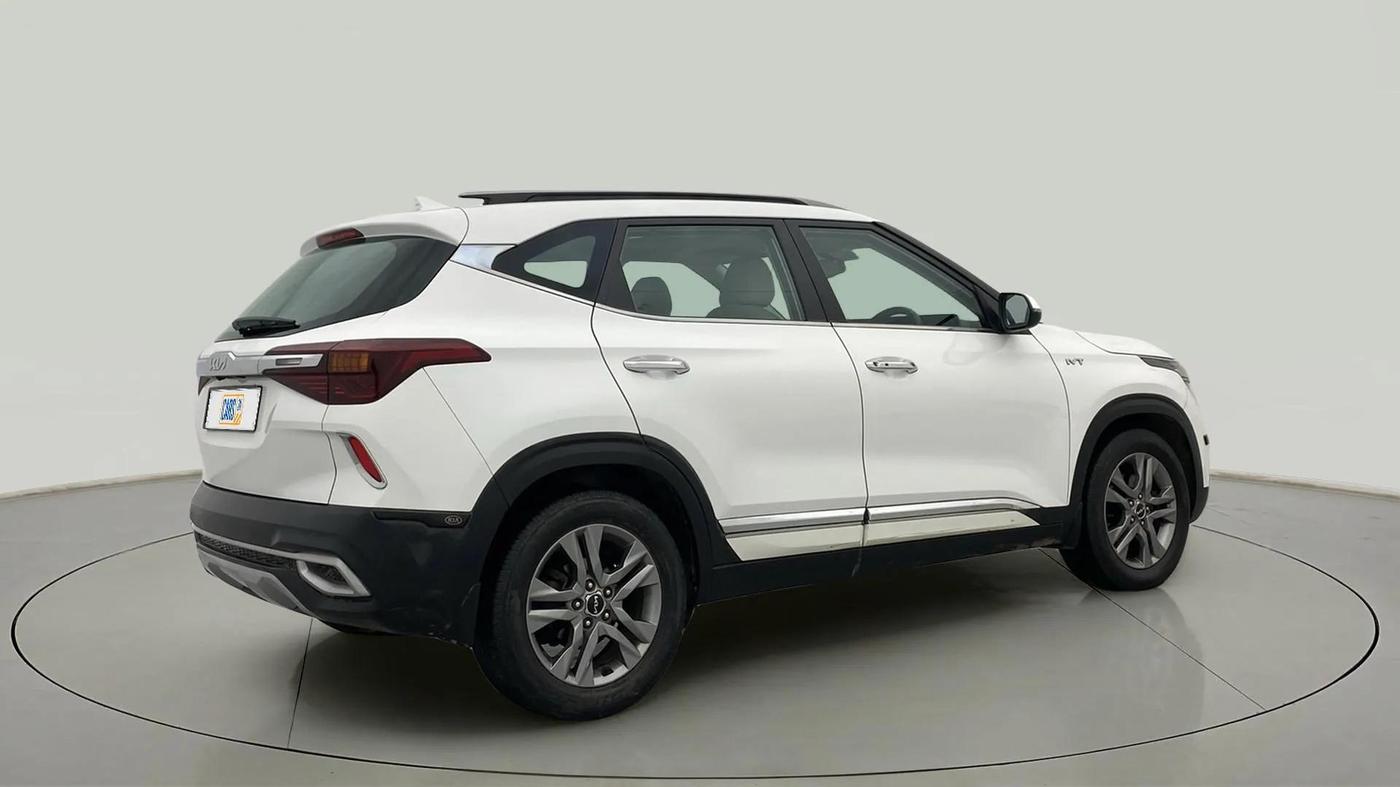 2021 KIA SELTOS HTX IVT 1.5 PETROL, Petrol, Automatic, 99,641 km, Right Back Diagonal