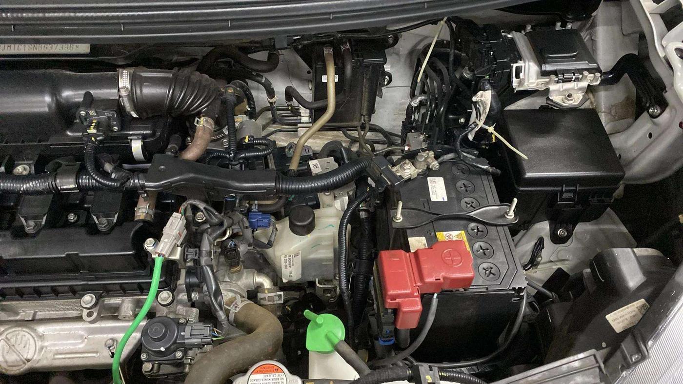 2022 Maruti New Wagon-R ZXI 1.2 AMT, Petrol, Automatic, 7,947 km, Engine View - Left