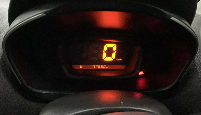 2017 Renault Kwid CLIMBER 1.0 AMT, Petrol, Automatic, 77,865 km, Odometer Image