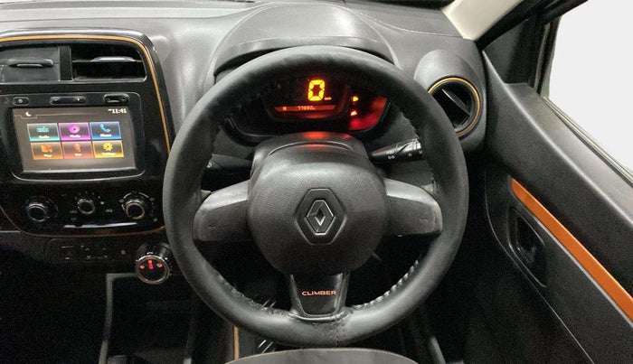 2017 Renault Kwid CLIMBER 1.0 AMT, Petrol, Automatic, 77,865 km, Steering Wheel Close Up