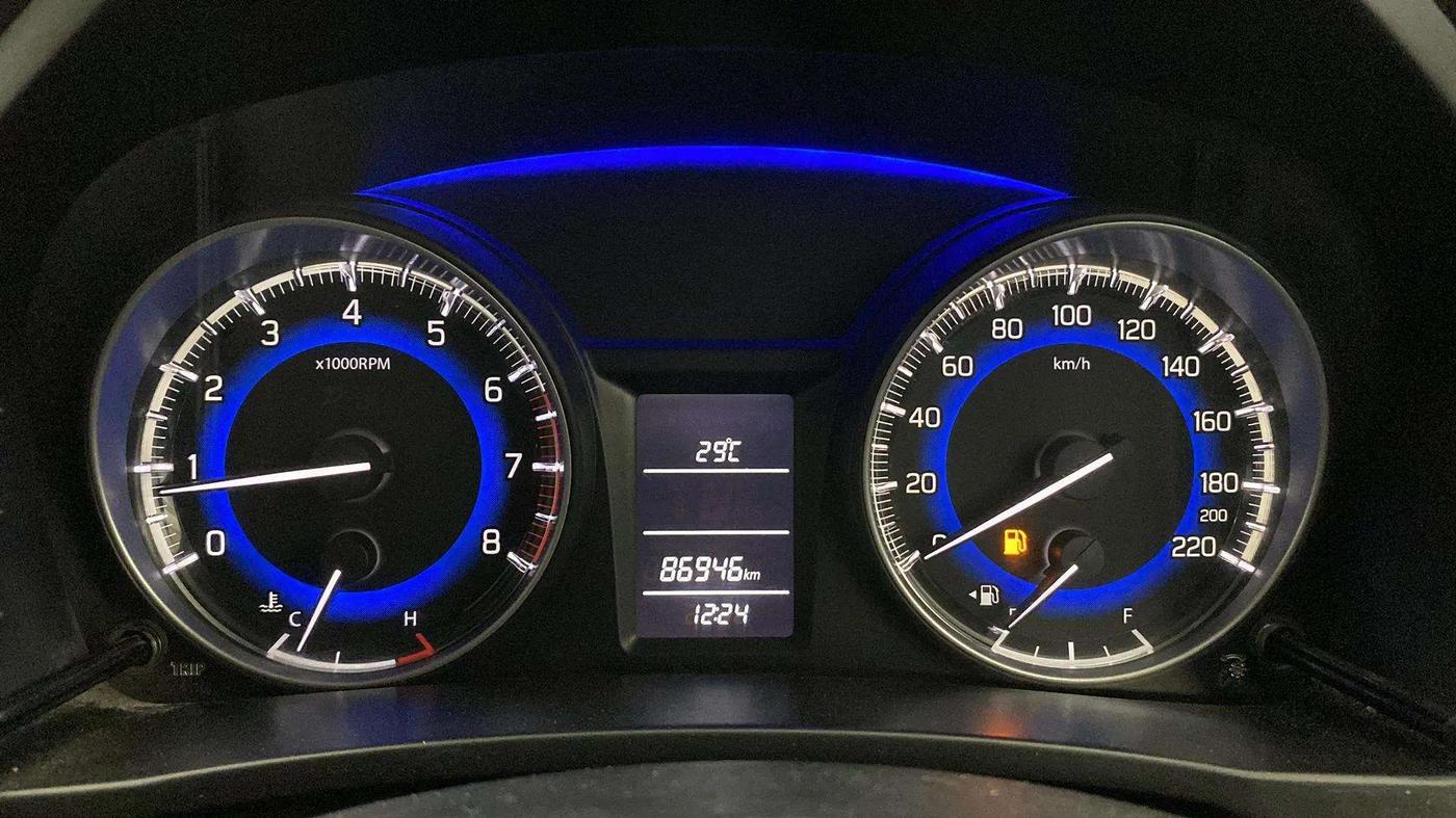 2018 Maruti Baleno DELTA PETROL 1.2, CNG, Manual, 87,034 km, Odometer Image