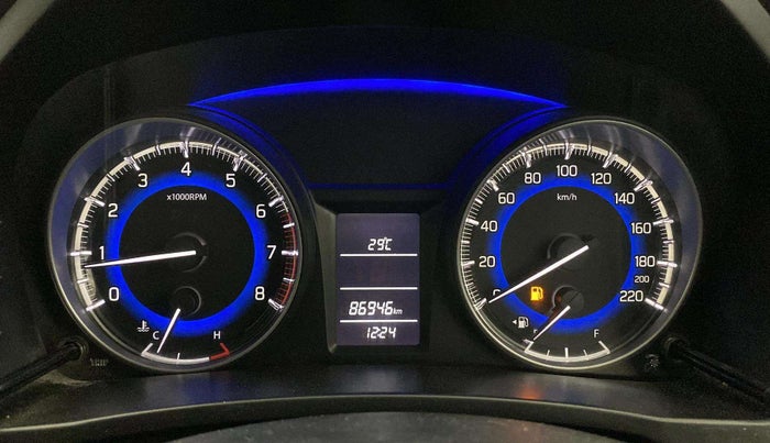 2018 Maruti Baleno DELTA PETROL 1.2, CNG, Manual, 86,919 km, Odometer Image