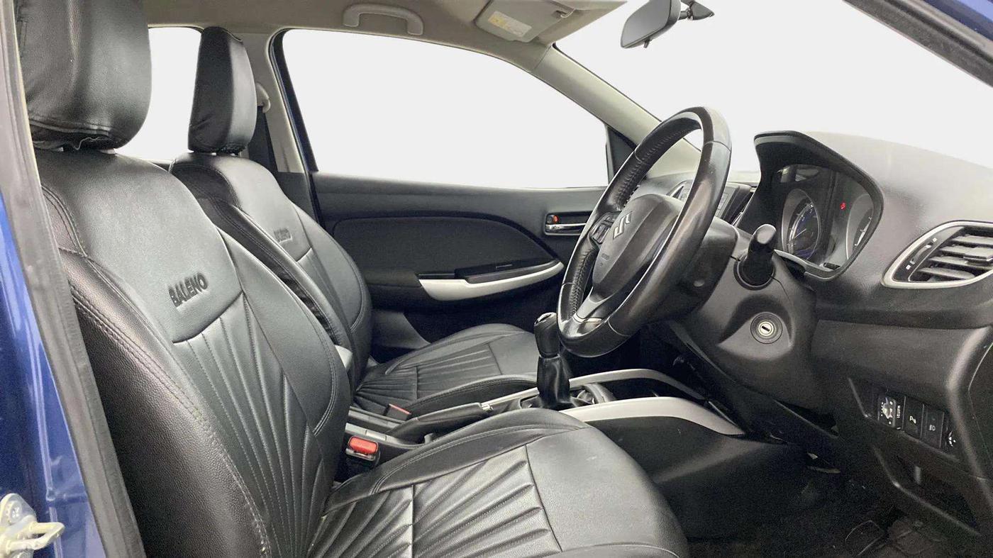 2018 Maruti Baleno DELTA PETROL 1.2, CNG, Manual, 87,034 km, Right Side Front Door Cabin