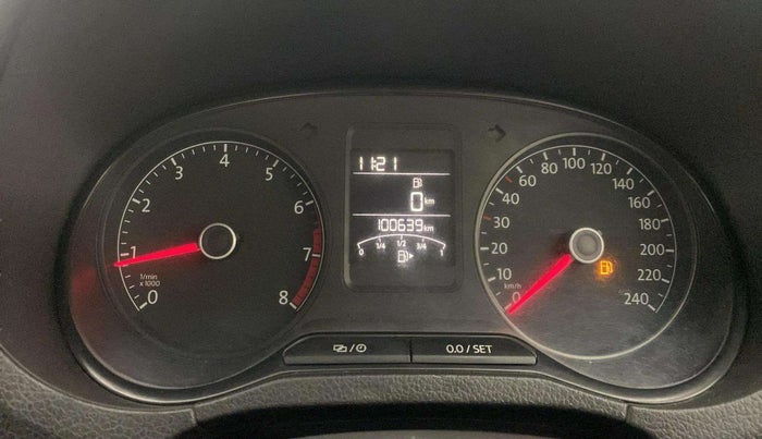 2016 Volkswagen Ameo HIGHLINE1.2L, Petrol, Manual, 1,00,614 km, Odometer Image