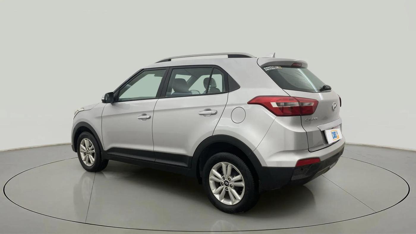 2016 Hyundai Creta SX PLUS 1.6 PETROL, Petrol, Manual, 72,586 km, Left Back Diagonal