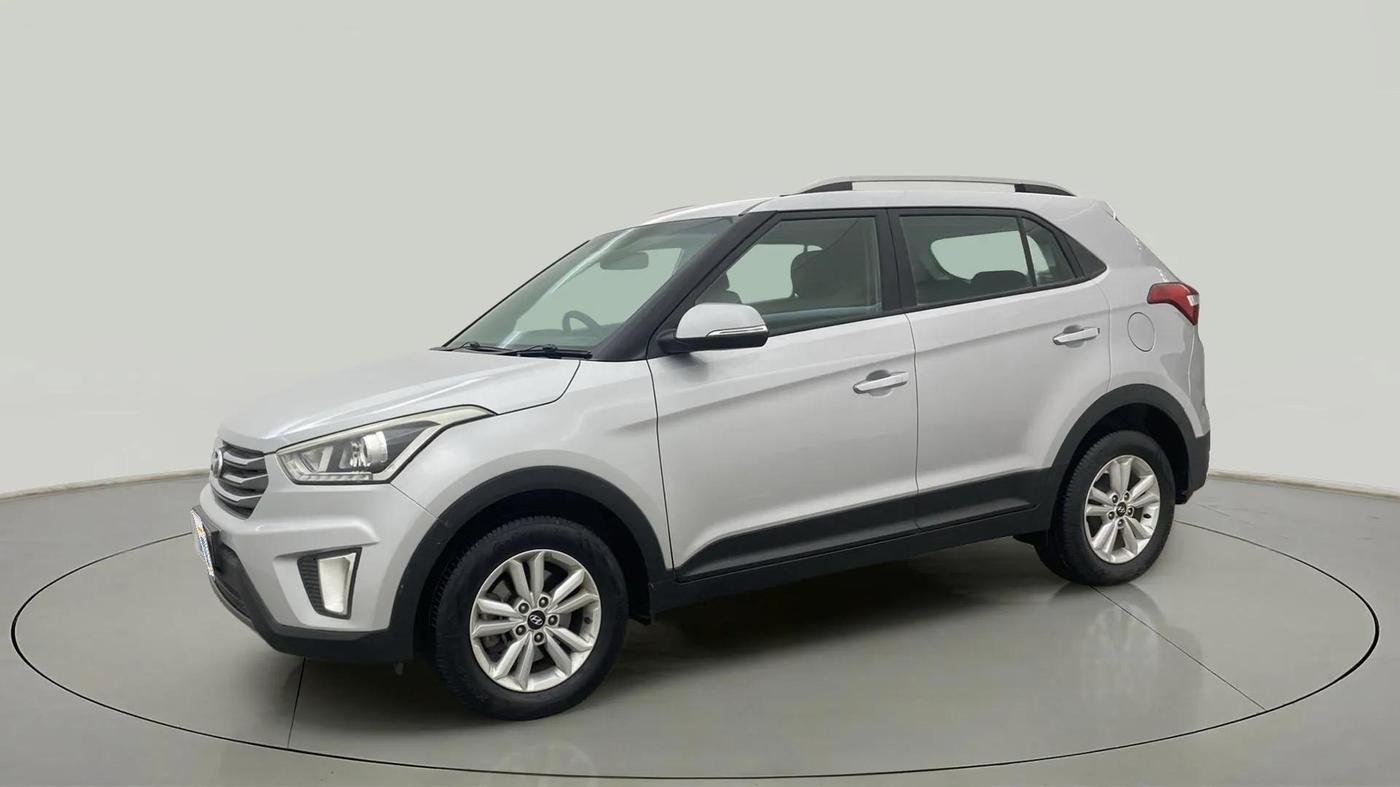 2016 Hyundai Creta SX PLUS 1.6 PETROL, Petrol, Manual, 72,586 km, Left Front Diagonal