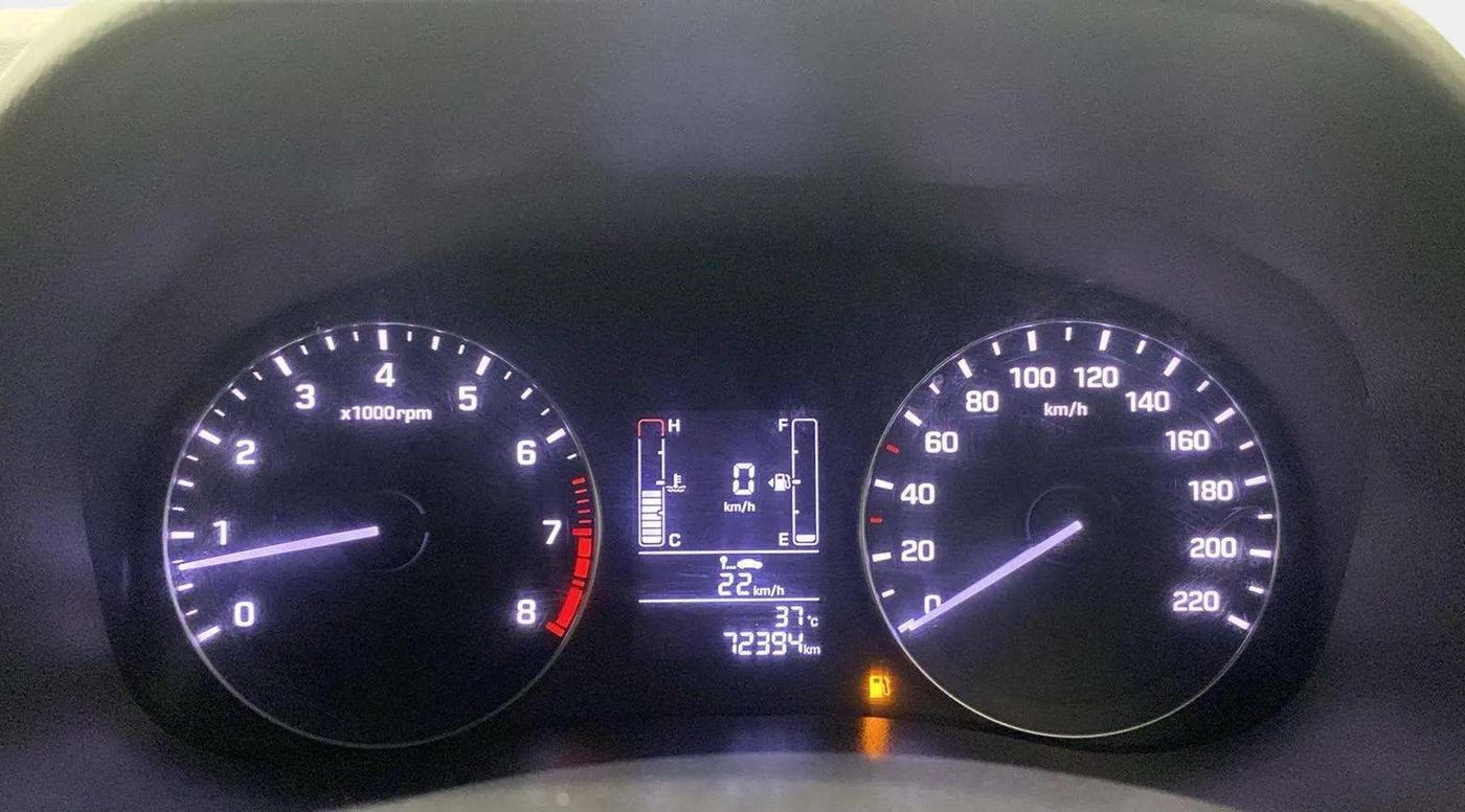2016 Hyundai Creta SX PLUS 1.6 PETROL, Petrol, Manual, 72,586 km, Odometer Image