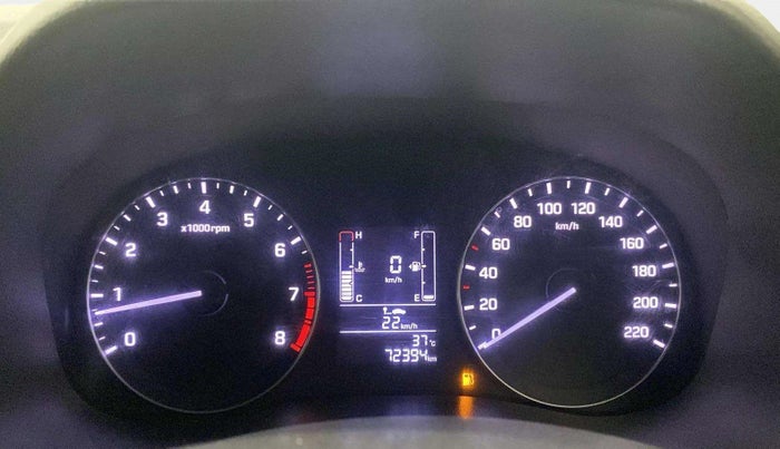 2016 Hyundai Creta SX PLUS 1.6 PETROL, Petrol, Manual, 72,356 km, Odometer Image