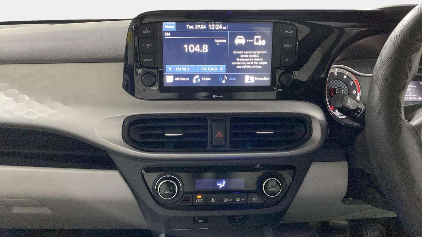 2020 Hyundai GRAND I10 NIOS SPORTZ AMT 1.2 KAPPA VTVT, Petrol, Automatic, 77,865 km, Air Conditioner