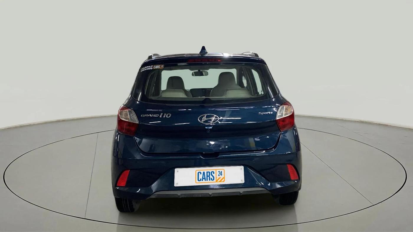 2020 Hyundai GRAND I10 NIOS SPORTZ AMT 1.2 KAPPA VTVT, Petrol, Automatic, 77,865 km, Back/Rear