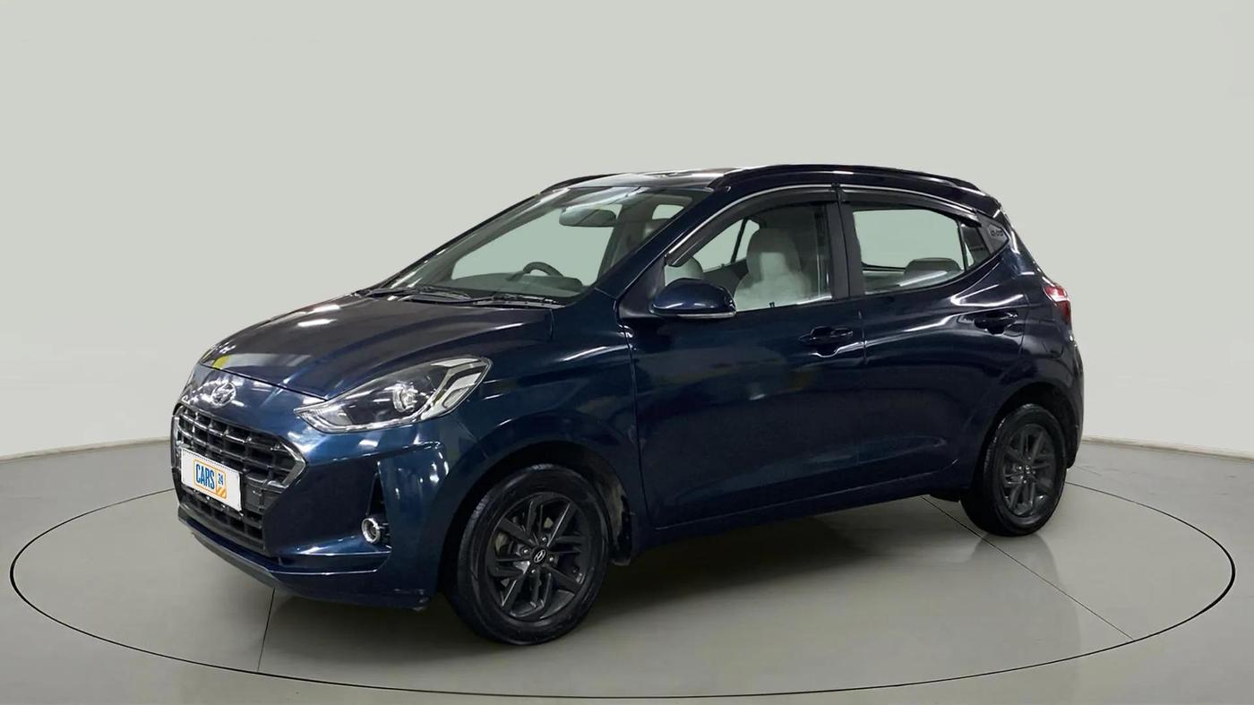 2020 Hyundai GRAND I10 NIOS SPORTZ AMT 1.2 KAPPA VTVT, Petrol, Automatic, 77,865 km, Left Front Diagonal