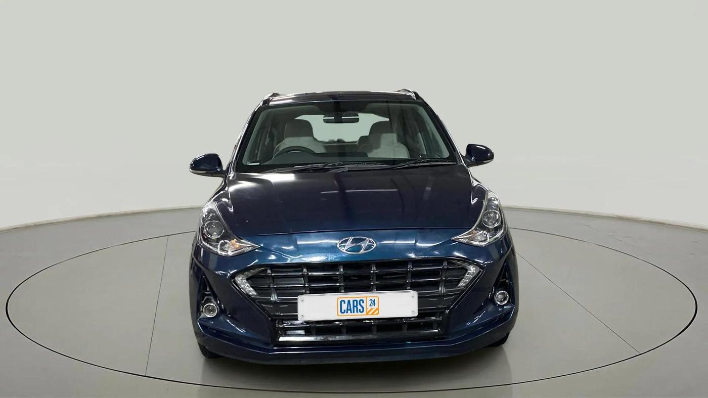 2020 Hyundai GRAND I10 NIOS SPORTZ AMT 1.2 KAPPA VTVT, Petrol, Automatic, 77,865 km, Front