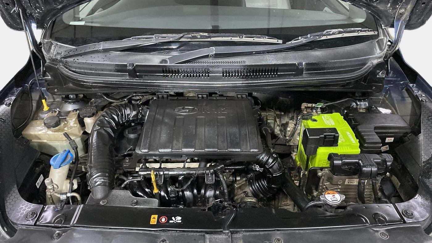 2020 Hyundai GRAND I10 NIOS SPORTZ AMT 1.2 KAPPA VTVT, Petrol, Automatic, 77,865 km, Engine View