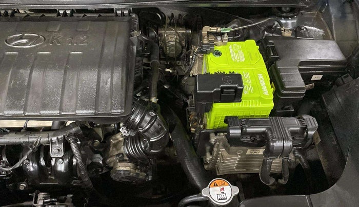 2020 Hyundai GRAND I10 NIOS SPORTZ AMT 1.2 KAPPA VTVT, Petrol, Automatic, 77,759 km, Engine View - Left