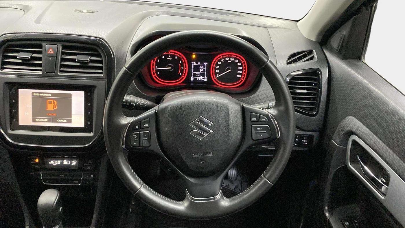 2021 Maruti Vitara Brezza ZXI PLUS AT SHVS, Petrol, Automatic, 9,835 km, Steering Wheel Close Up