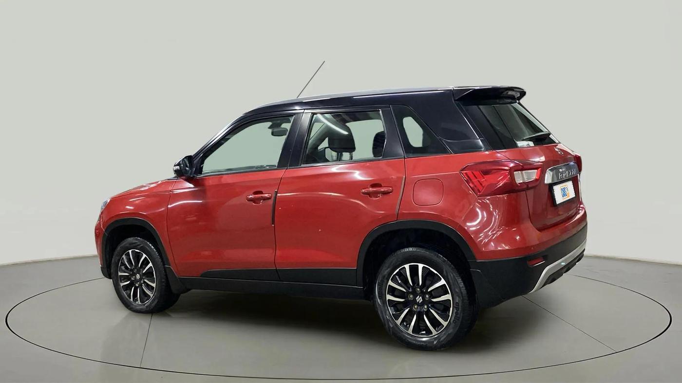 2021 Maruti Vitara Brezza ZXI PLUS AT SHVS, Petrol, Automatic, 9,835 km, Left Back Diagonal