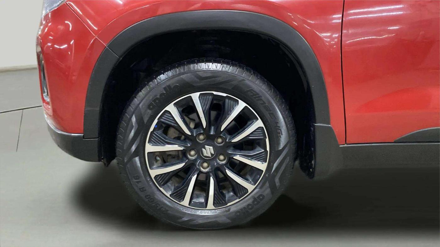 2021 Maruti Vitara Brezza ZXI PLUS AT SHVS, Petrol, Automatic, 9,835 km, Left Front Wheel