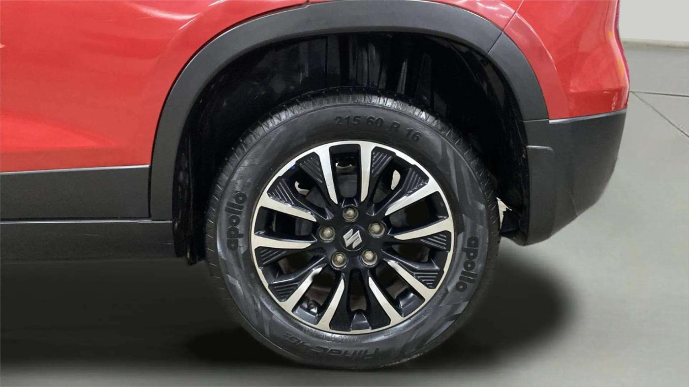 2021 Maruti Vitara Brezza ZXI PLUS AT SHVS, Petrol, Automatic, 9,835 km, Left Rear Wheel